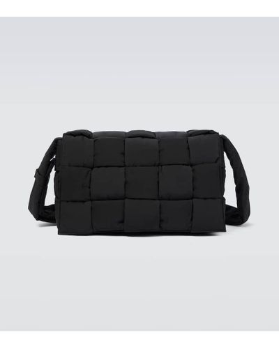Bottega Veneta Maxi Padded Tech Cassette Crossbody Bag - Black