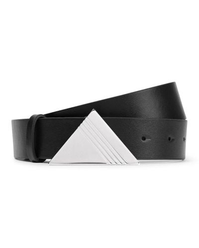 The Attico Leather Belt - Black