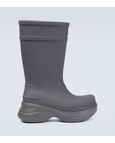 Balenciaga X Crocs - Stivali da pioggia - Grigio