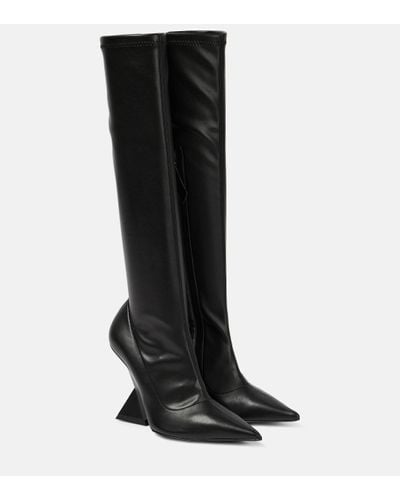 The Attico Cheope Knee-high Boots - Black