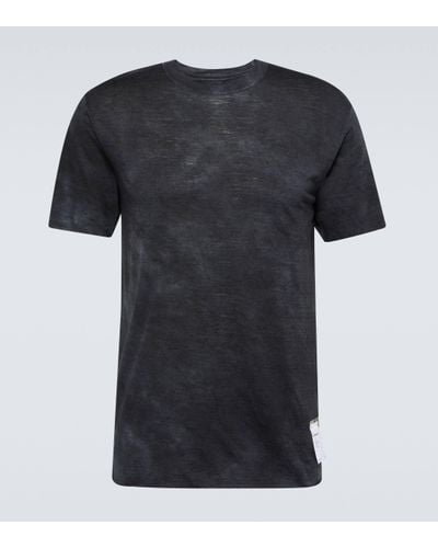 Satisfy T-shirt en laine - Noir