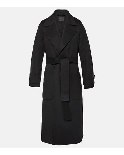 JOSEPH Arline Wool And Cashmere Coat - Black