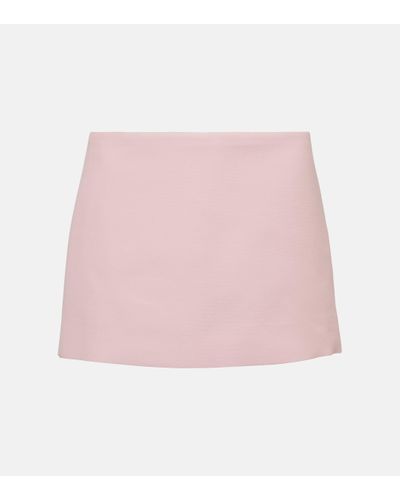 Valentino Crepe Couture Skort - Pink