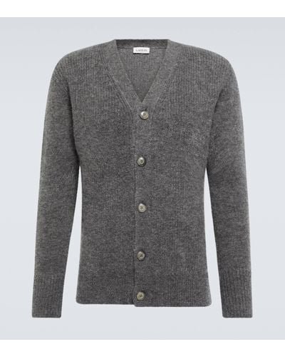 Lanvin Pull en laine d'alpaga melangee - Gris