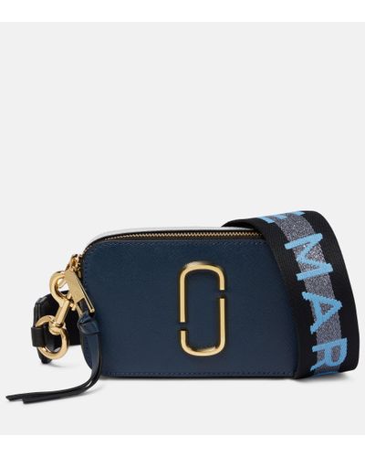 Marc Jacobs The Snapshot Leather Camera Bag - Blue