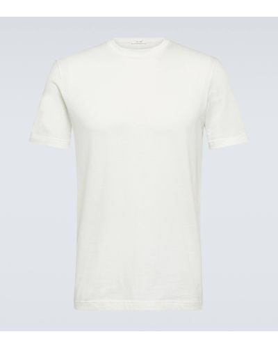 The Row T-shirt Luke en coton - Blanc