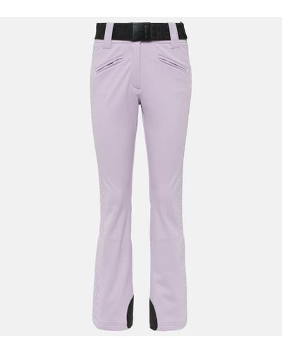 Goldbergh Brooke Smocked Ski Pants - Purple