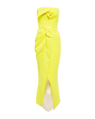 Maticevski Nightshift Crepe Gown - Yellow