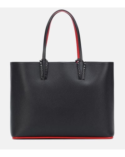 Christian Louboutin Shopper Cabata in pelle - Nero