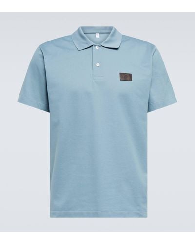 Berluti Cotton Polo Shirt - Blue