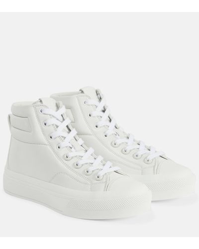 Givenchy City Leather Trainers - White