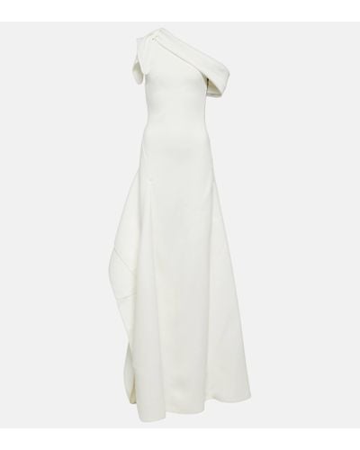 Maticevski Robe longue Rigorous - Blanc