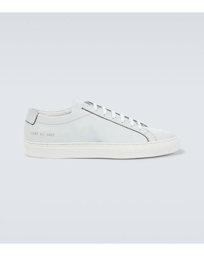 Common Projects Achilles Fade Leather Trainers - White