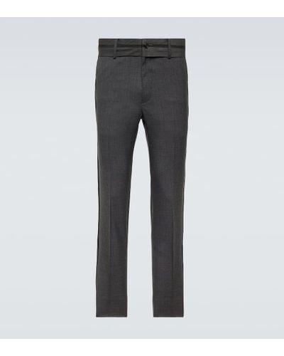 Undercover Wool Slim Pants - Gray