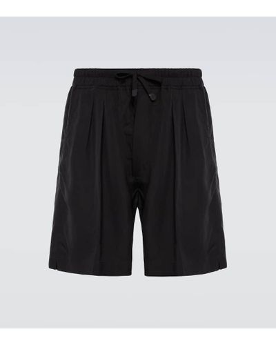 Tom Ford Shorts plisados - Negro