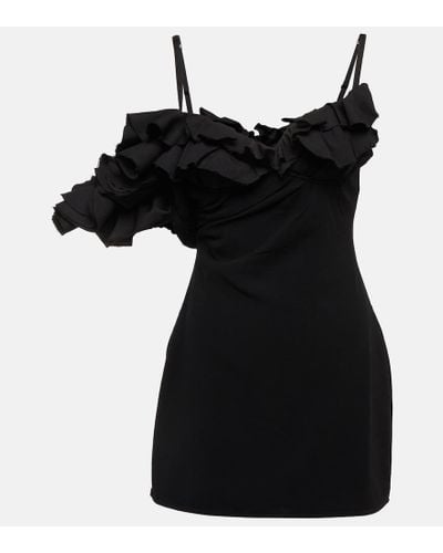 Jacquemus La Duna Mini Dress - Black