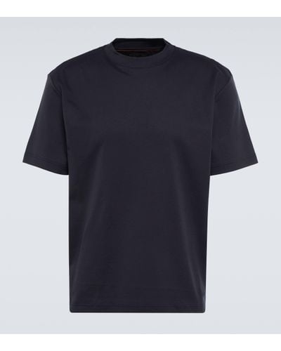 Loro Piana Cotton Jersey T-shirt - Blue
