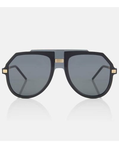 Dolce & Gabbana Aviator-Sonnenbrille - Grau