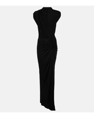 Diane von Furstenberg Vestido largo Apollo de jersey - Negro