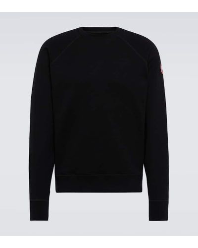 Canada Goose Pullover Huron in cotone - Nero