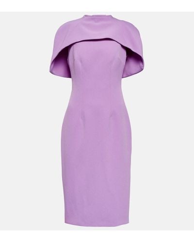 Safiyaa Kalika Midi Dress - Purple