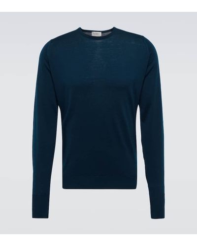 John Smedley Marcus Sweater - Blue