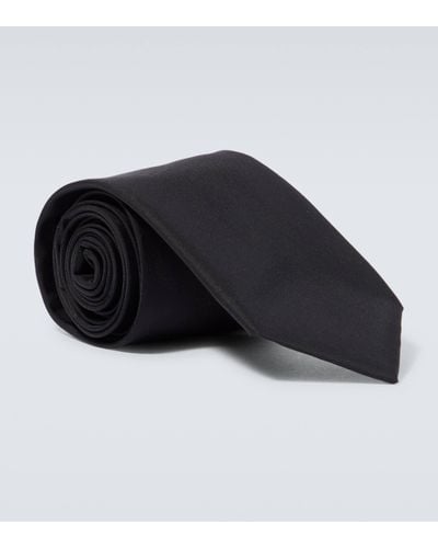 Prada Re-nylon Garbadine Tie - Black