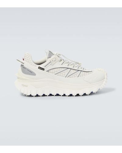 Moncler Sneakers Trailgrip GTX in tessuto tecnico - Bianco