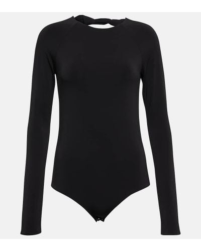 Jil Sander Jersey Bodysuit - Black