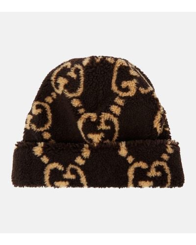 Gucci GG Wool-blend Hat - Black