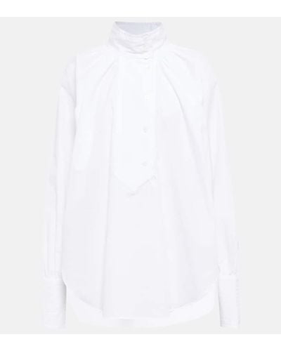 Patou Camisa de algodon - Blanco