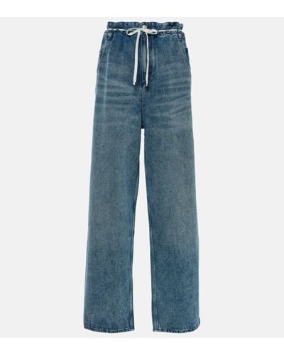 Isabel Marant Jordy Wide-leg Jeans - Blue