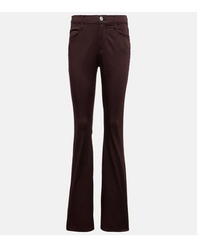 FRAME Le High Flare Jeans - Brown