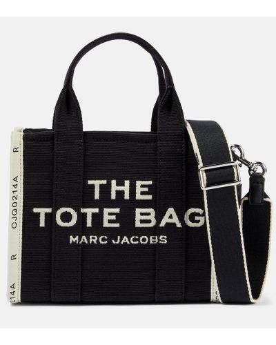 Marc Jacobs Tote The Small aus Canvas - Schwarz