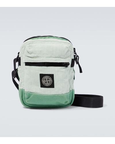 Stone Island Messenger Bag Compass - Grün