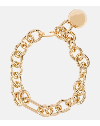 Jil Sander Polished Chain Necklace - Metallic