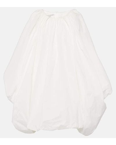 Stella McCartney Minikleid aus Crepe - Weiß