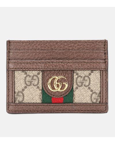 Gucci Ophdia Canvas Card Holder - Multicolour