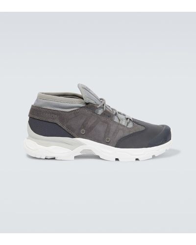 and wander X Salomon Jungle Ultra Low Sneakers - Gray
