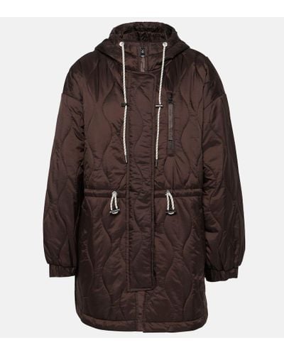 Varley Caitlin Quilted Jacket - Brown