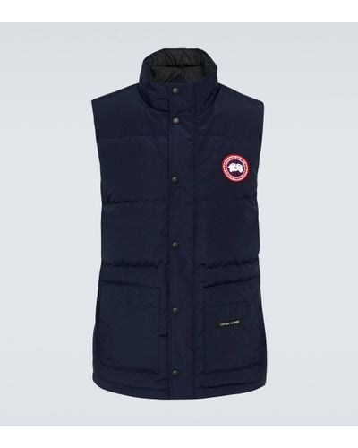 Canada Goose Freestyle Crew Padded Vest - Blue
