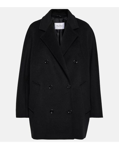 Max Mara Cappotto Rebus in lana e cashmere - Nero