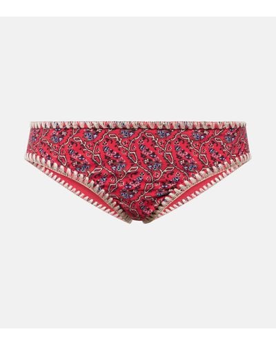 Isabel Marant Sonnyge Bikini Bottoms - Red