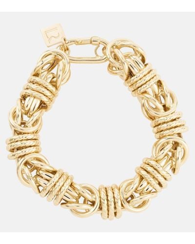 Lauren Rubinski 14kt Gold Chain Bracelet - Metallic