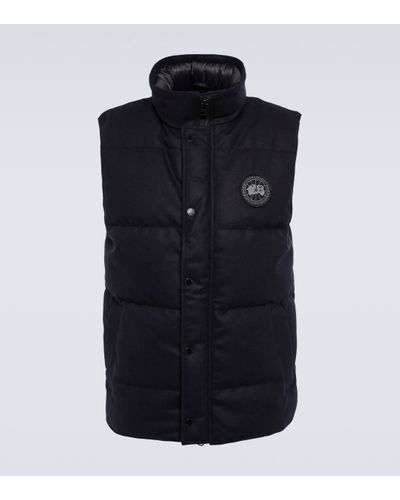 Black canada best sale goose body warmer