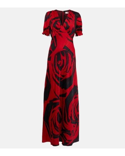 Diane von Furstenberg Maxikleid Walker - Rot