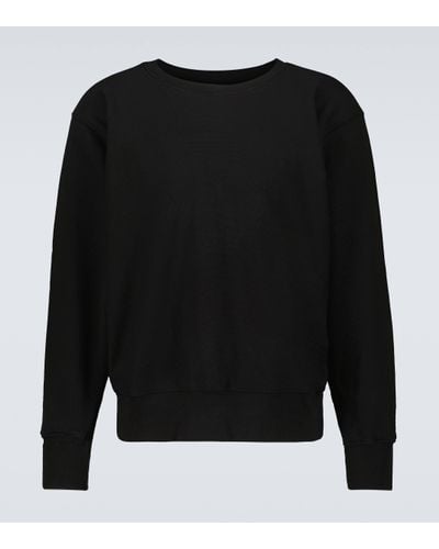 Les Tien Sweat-shirt en molleton de coton - Noir