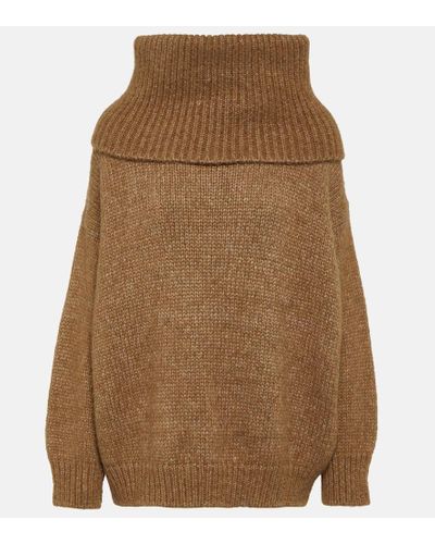 Dolce & Gabbana Wool-blend Sweater - Brown