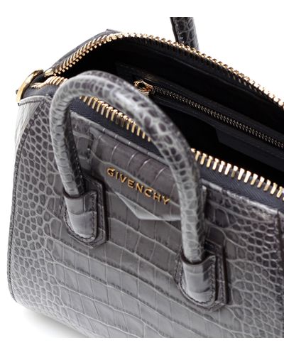 givenchy antigona mini croc