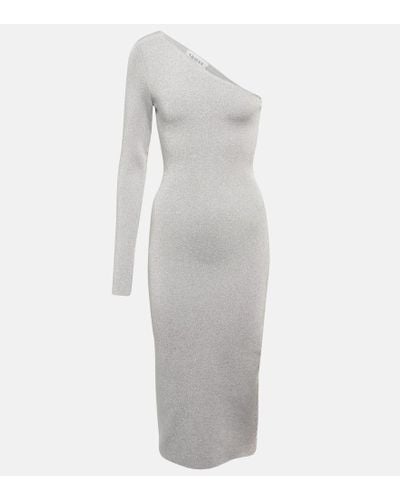 Victoria Beckham Glitter Dress - Gray